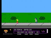 une photo d'Ã©cran de The Simpsons - Bart Vs The Space Mutants sur Nintendo Nes